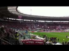 La coreografia della curva Maratona