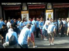 Manchester City fans in Madrid Yaya Kolo song