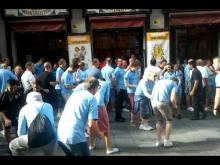 Manchester City fans in Madrid Yaya Kolo song