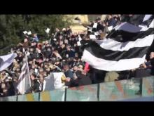 Siena-Massese la coreografia dal campo